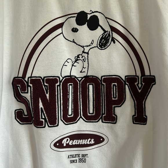 Snoopy Peanuts Sweatshirt white XXL - Picture 3 of 6